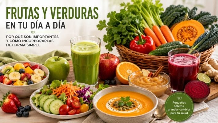 Beneficios del consumo de frutas y verduras en una alimentación saludable
