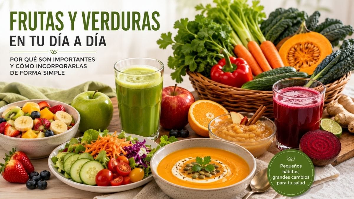 Beneficios del consumo de frutas y verduras en una alimentación saludable