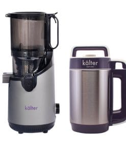 Pack Extractor de Jugo Prensado en frio SJ-026 KALTER y Máquina para Sopas y Leches KALTER