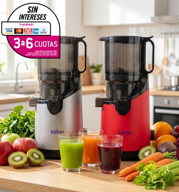 Extractores de Jugo Prensado en Frío Kalter SJ-026 en contexto