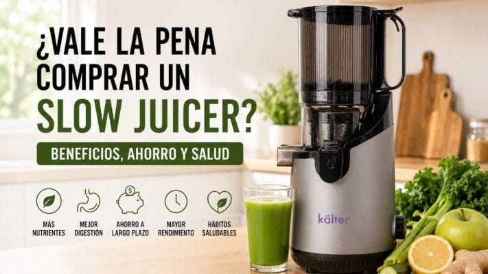 ¿Vale la pena comprar un slow juicer?
